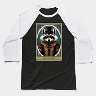 The Magician Tarot Card Baseball T-Shirt